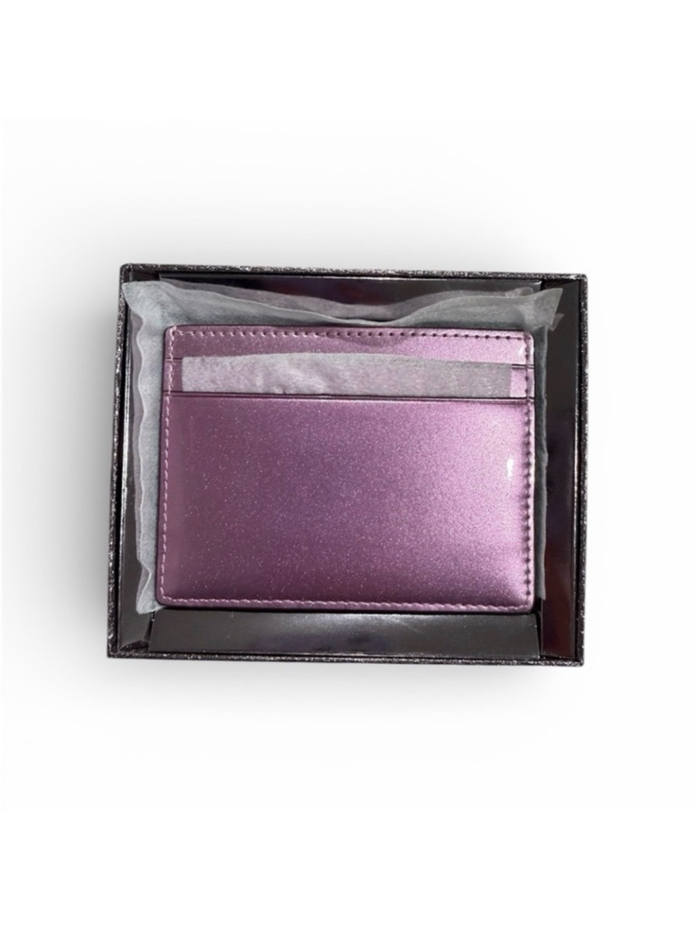 NWT! Kate Spade Pink Patent Slim Card Holder. - Picture 2 of 6